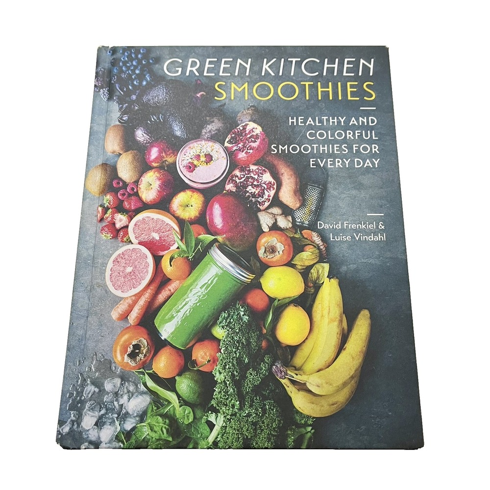 Green Kitchen Smoothies Cook Book Hardback Diet Healthy Recipes David Frenkiel